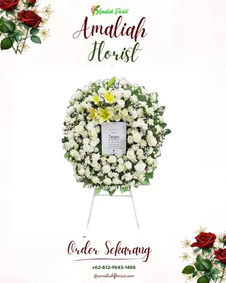 Krans Bunga Duka Majatengah